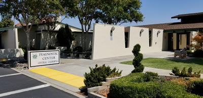 DCC sign and main entrance.